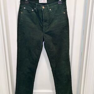 GAP Corduroy High Rise Slim Fit Pants